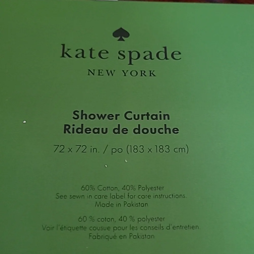 Kate Spade Shower Curtain